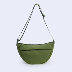 Bolso Bandolera Green Moon Fashion, Personalizado para Mujer, Impermeable, de Nailon, con Correa Ajustable, Cierre de Cremallera, Portátil, para Viajes, Todas las Temporadas - Product Image 1