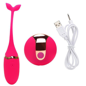 Mini Vibrador en Forma de Huevo con Cola de Pez, Alimentado por USB, Diseñado para Mujeres, para Uso Individual o en Pareja - Product Image 2