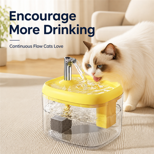Fuente de agua circulante para <span class=keywords><strong>mascotas</strong></span> que estimula a las <span class=keywords><strong>mascotas</strong></span> a beber más, al tiempo que reduce el agua estancada en el tazón. - Product Image 6