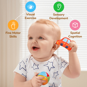 Caja de Juguetes Montessori Joycat para Bebés, Kit de Desarrollo Sensorial, Habilidades Motoras Finas y Cognición Espacial, Caja de Entrenamiento de Integración Sensorial - Product Image 6