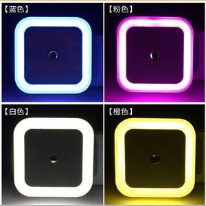 Sensor Night Light Automatic on Off Sensor Lights <b>Plug</b> Into Wall Stair Lamp for Stairway <b>Bathroom</b> Room Garage Cabinet Bedroom - Product Image 3