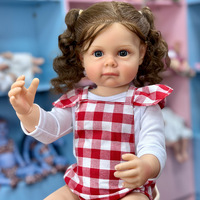 Sunnyfan 55cm Reborn-Puppe, Simuliertes Baby aus Weich-PVC, 22 Zoll Mädchenpuppe, Großhandel