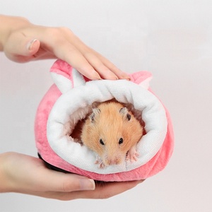 Tempat Tidur Hewan Peliharaan Kecil dari Katun untuk Musim Dingin, Tempat Tidur Gantung Lucu untuk Marmut, Tikus, Hamster, dan Hewan Kecil Lainnya - Product Image 5