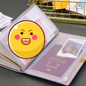 A6 bìa da mềm nhật ký tùy chỉnh in bìa máy tính xách tay du lịch Tạp Chí với túi lưu trữ - Product Image 5