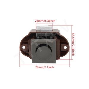 TYTXRV fabbrica <span class=keywords><strong>accessori</strong></span> di conversione 10 pz/scatola zinco 26mm lega di blocco a pulsante - Product Image 6