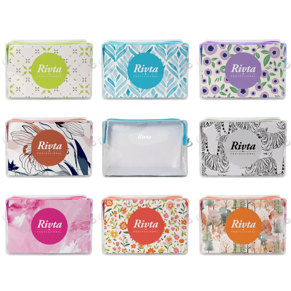 Wholesale High Quality Waterproof Transparent Clear TPU Square Toiletry Pouch Cosmetic Makeup Bag