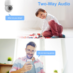 <span class=keywords><strong>Camera</strong></span> Bóng Đèn Trong Nhà Tuya An Ninh CCTV Wifi Không Dây 360 Độ Tầm Nhìn Ban Đêm Đủ Màu E27 2MP Thông Minh 5G - Product Image 2