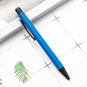Penna a Sfera in Metallo di Alta Qualità, Stile Semplice, con Meccanismo a Pressione e Scrittura Fluida. La penna in metallo è adatta per l'ufficio e lo studio - Product Image 6