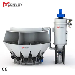 200kg/Hr plastic PVC Powder additive dosing machine Full Automatic batch scale additives mixing system for pipe extrusion