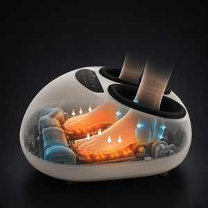 Masajeador de Pies <span class=keywords><strong>Shiatsu</strong></span> Cosmo con Amasamiento Profundo, Rodillos con Bolsas de Aire, Función de Calor, 3 Modos, 3 Intensidades, Control de Tiempo, Promueve la Relajación - Product Image 2