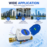 Compteur d'eau ultrasonique Tai'an Xinhaitai M-bus, RS485, sortie à impulsions, LoRa, LoraWAN, NB-IoT, précision R400
