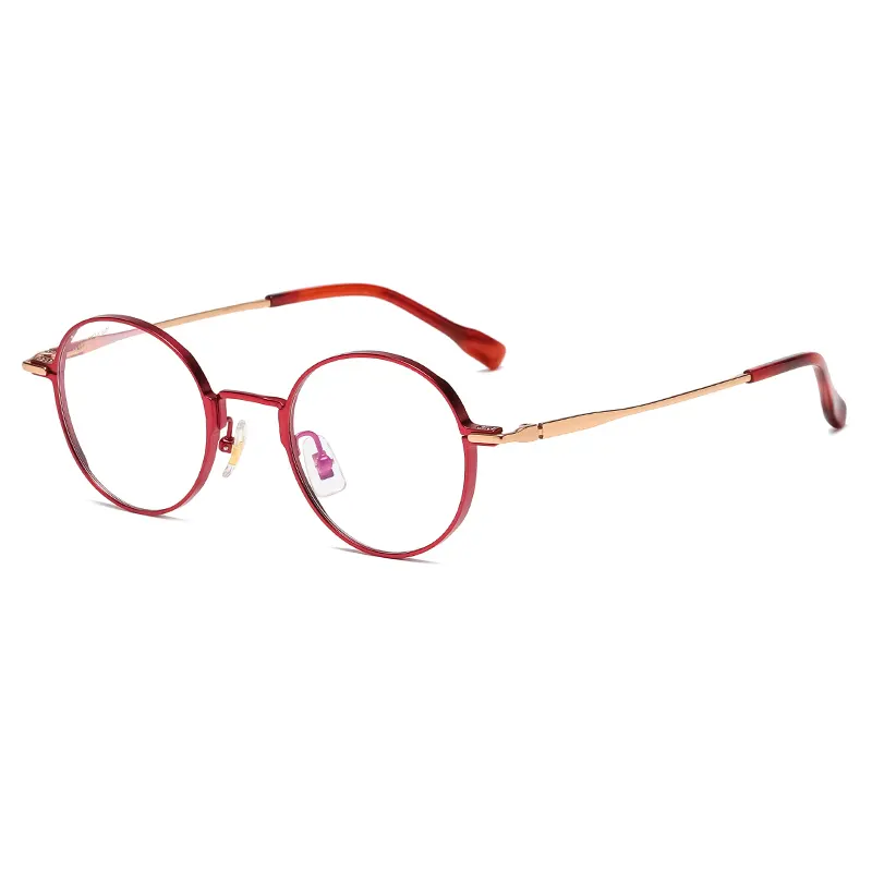 Glasses Frames Optical Wholesale Clear Lens Gold Glasses Frames Round Optical Frames In Dubai