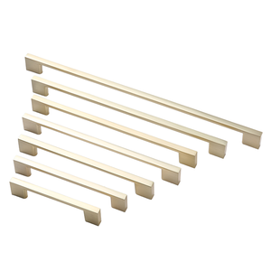 Thép không gỉ rỗng tủ xử lánh-hiện đại Bling Bling bếp cửa xử lý & knobs cho không có xử lý tủ - Product Image 3