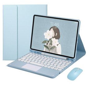 Fundas y Carcasas para Tablets, Funda con Teclado y Trackpad Magnético Inalámbrico de Cuero PU de 10.<span class=keywords><strong>9</strong></span> Pulgadas para <span class=keywords><strong>iPad</strong></span> 7/8/<span class=keywords><strong>9</strong></span>, <span class=keywords><strong>iPad</strong></span> <span class=keywords><strong>Pro</strong></span> 11, <span class=keywords><strong>iPad</strong></span> 10t - Product Image 6