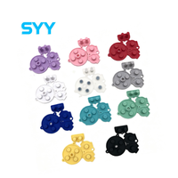 Coque de remplacement SYY avec boutons colorés pour accessoires de jeu GBA