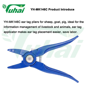 Alat Penempel Telinga Hewan Ternak Portabel Satu Bagian untuk Kambing Domba, Penjepit Penempel Telinga, Aplikator Telinga - Product Image 2