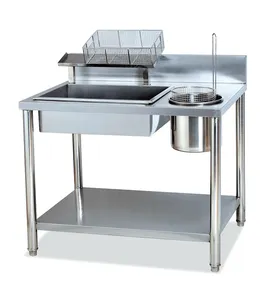 High quality KFC same style chicken manual breading table stainless