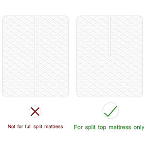 Funda de Colchón <span class=keywords><strong>Ajustable</strong></span> Tamaño King, Impermeable, Personalizada, Calidad de Hotel, Antideslizante, Acolchada - Product Image 5