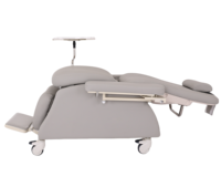 Fauteuil médical électrique multifonction intelligent de haute qualité pour transfusion, chimiothérapie et hémodialyse