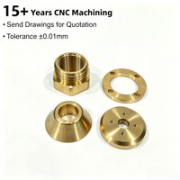 Usinage CNC par tournage et fraisage pour pièces en acier inoxydable et laiton, service d'usinage, polissage miroir personnalisé, passivation