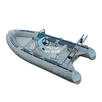 Haide CE 14ft 430B Bateau à rames en fibre de verre, flotteurs de piscine pour adultes, bateau gonflable Dragon Boat, planche de surf électrique hydrofoil, poignée de pêche
