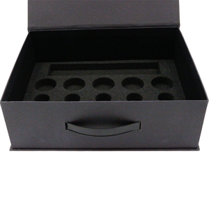Caja Grande Personalizada para Aceites Esenciales, Suero para el Cuidado de la Piel y Perfume, Empaque de Regalo Magnético de Papel Kraft con Grabado - Product Image 4