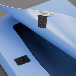 Deli A4 Plastic File <b>Box</b> 35mm Blue <b>Document</b> <b>Storage</b> Office Organizer - Product Image 2