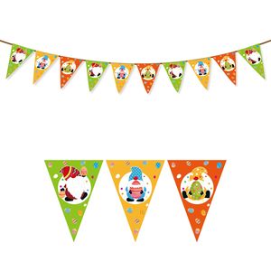 Guirnalda de Conejitos de Pascua, Decoración para Fiestas, Bandera de Jardín, Banderín, Guirnalda de Cuerda - Product Image 5