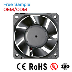 מאוורר קירור צירי DC 12V 24V ללא מברשות, בעל מהירות סיבוב גבוהה, עמיד בטמפרטורות גבוהות, עמיד למים בתקן IP68, למחשב נייד, ארון, UPS, מקרר, מייבש - Product Image 1