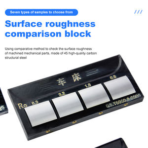 Bloc de comparaison de rugosité de surface carrée en acier structurel au carbone de haute précision Aiceyi, garantie 1 an, pièces mécaniques - Product Image 5