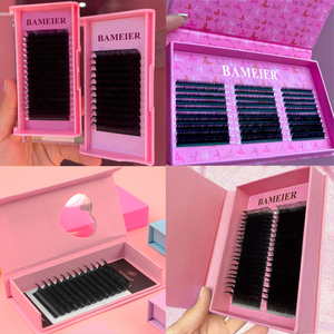 Échantillons Gratuits <span class=keywords><strong>Volume</strong></span> Lashes Russian Easy Fan Blooming Lashes Extensions de <span class=keywords><strong>Cils</strong></span> - Product Image 6