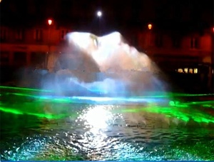 Luces LED de Colores, Altavoces con Efecto de Agua Danzante, Sistema de Control Flotante - Product Image 2