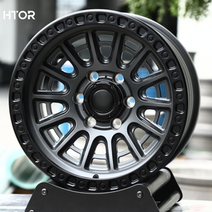 HTOR 19 pouces 6X135 6X5.5 <span class=keywords><strong>4X4</strong></span> noir mat multi-rayons concave tout-terrain forgé jantes pour Silverado Ranger Land Cruiser - Product Image 2