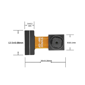 Module de caméra OEM 5MP OV5640 DVP à mise au point fixe avec objectif D76 et plage de mise au point de 40 cm à l'infini pour l'imagerie frontale ESP32 - Product Image 5