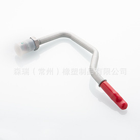 Tapa protectora de goma tipo T, sellado de plástico blando, resistente al desgaste, para protección de boquillas de vino con rosca - Product Image 5