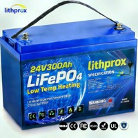 Batterie de chariot élévateur industriel LiFePO4 24V 300AH pour centre de distribution, faible autodécharge, CE RoHS UN38.3 UL OEM ODM