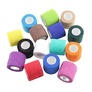Venta al por mayor a granel suministros médicos personalizados no tejido fácil de rasgar vendaje autoadhesivo envoltura vendaje elástico cohesivo - Product Image 5