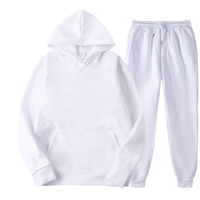 Costume de jogging à capuche de haute qualité pour hommes Survêtement polaire monochrome tout en coton pour femmes