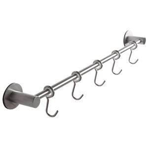 <span class=keywords><strong>Porte</strong></span>-serviettes mural sans perçage pour salle de bain et cuisine, support pour ustensiles de cuisine et casseroles, organisateur, support de cuisine <span class=keywords><strong>suspendu</strong></span> au <span class=keywords><strong>plafond</strong></span> - Product Image 1