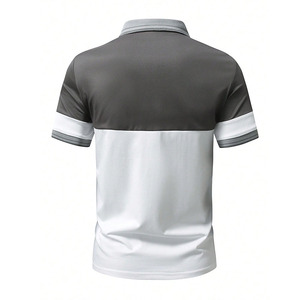 Camiseta Polo de Golf personalizada de fábrica de alta calidad para hombre, ropa informal con función antibolitas, tela de punto con estampados personalizados - Product Image 3