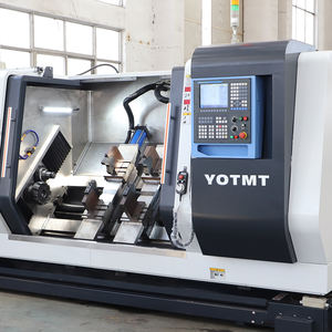 Yotmt เครื่องกัดและเจาะ CNC แบบ3แกนเครื่องกัดและเจาะแบบหัวสองหัวสำหรับแนวนอนเพลาขนาดเล็ก - Product Image 5