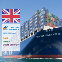 Service d'expédition maritime économique de Chine vers Londres, Royaume-Uni, livraison porte-à-porte en conteneur maritime, fret DDP, sans frais cachés