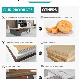 Modern Latest Office Desk Workstation Table Designs Ceo boss High Tech Executive L Shaped Mdf Manager Desk Office Furniture - Product Image 3