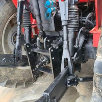 Tractor de Ruedas Usado YTO LX1504 130HP 4WD con Caja de Cambios en Buen Estado, Tractor Agrícola