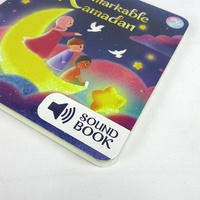Livre sonore pour enfants OEM/ODM, livre d'histoires avec boutons sonores, machine à histoires personnalisée pour enfants