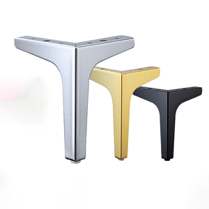 Triangle Y Shape 6 Inch <strong>Sofa</strong> Legs for Replacement with 3cm <strong>Sofa</strong> Leg <strong>Risers</strong> - Product Image 1