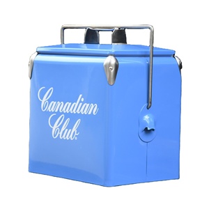 Nevera Portátil de Alta Calidad de 15 Litros, Fabricante OEM, Caja Refrigeradora Metálica - Product Image 3