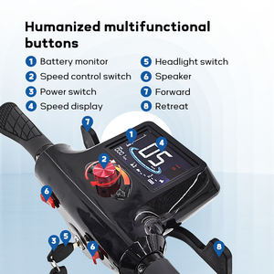 KRYL Nouvellement conçu Haut de Gamme <span class=keywords><strong>Tout</strong></span> <span class=keywords><strong>Terrain</strong></span> Utilisation Facile Conduite Personnes âgées <span class=keywords><strong>4</strong></span> <span class=keywords><strong>Roues</strong></span> Mobilité Scooter Walker - Product Image 4