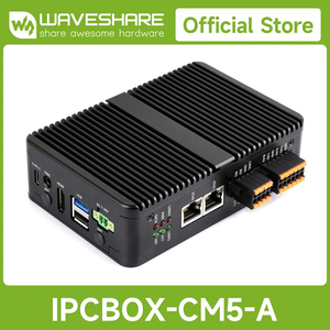 Ordinateur industriel IPCBOX-CM5-A Gigabit/2.5G à double port pour Raspberry Pi CM5, prenant en charge la sortie double 4K et l'accès au réseau 4G/5G K589 - Product Image 2