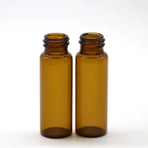 Easy Install Small refillable 1.5ml 2ml 2.5ml Glass Vial with Black White Spray for Perfume Tester Sample bottle